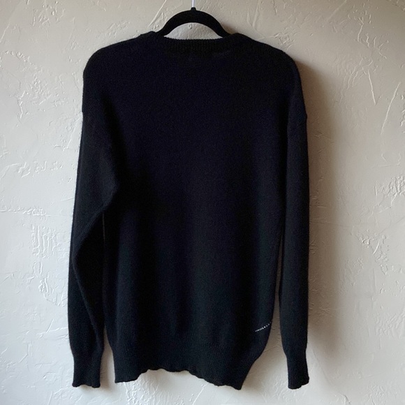 Vintage 90’s Rafaela Diamond pattern Lambswool/Angora Sweater M - Picture 5 of 6